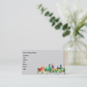 SKYLINE-SP JACKSONVILLES, FLORIDA - VISITENKARTE (Stehend Vorderseite)