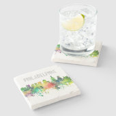 SKYLINE-SP PHILADELPHIAS PENNSYLVANIA - STEINUNTERSETZER (Seitenansicht)