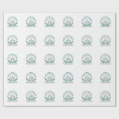 Skyline Sprouts Urban Farming Sticker | City Garde Geschenkpapier (Flach)