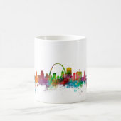Skyline St. Louis Missouri Kaffeetasse (Mittel)