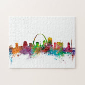 Skyline St. Louis Missouri Puzzle (Horizontal)