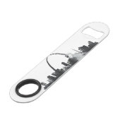 SKYLINE ST. LOUIS, MISSOURI SPEEDFLASCHENÖFFNER (Vorderseite Schrägansicht)