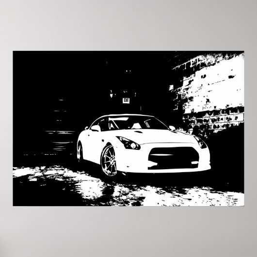 Skyline "Stance" Shot. Poster (Vorne)