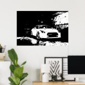 Skyline "Stance" Shot. Poster (Heimbüro)