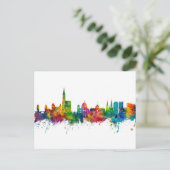 Skyline Straßburg Postkarte (Stehend Vorderseite)