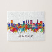 Skyline Straßburg Puzzle (Horizontal)