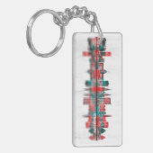 Skyline Straßburg Schlüsselanhänger (Vorderseite links)