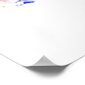 Skyline Stuttgart Poster (Ecke)