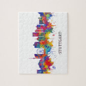 Skyline Stuttgart Puzzle (Vertikal)