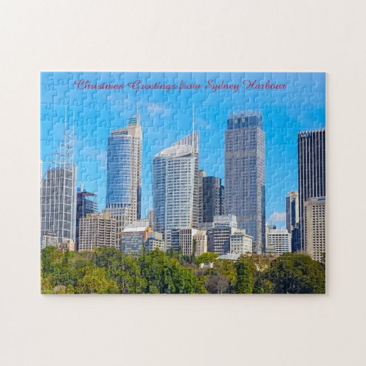 Skyline Sydney Harbour Australia Jigsaw Puzzle (Horizontal)