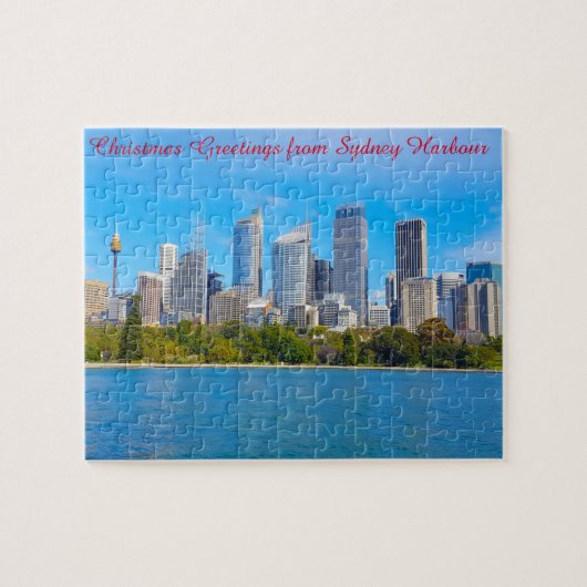 Skyline Sydney Harbour Australia Jigsaw Puzzle (Horizontal)