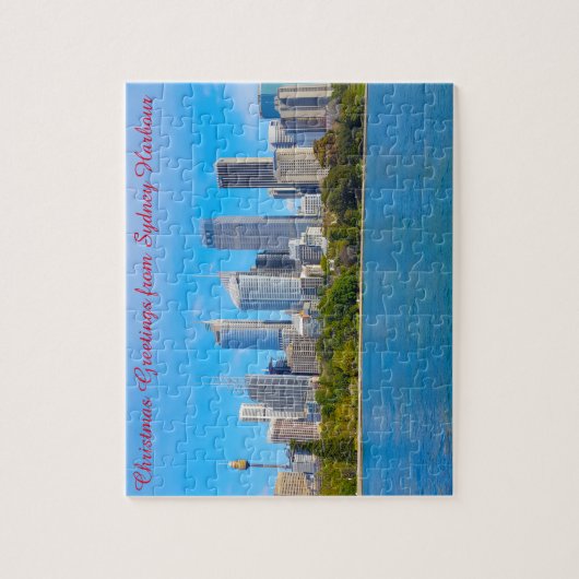 Skyline Sydney Harbour Australia Jigsaw Puzzle (Vertikal)
