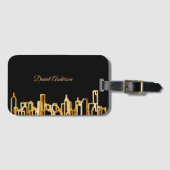 Skyline-Syndrom Gepäckanhänger (Vorderseite (Horizontal))