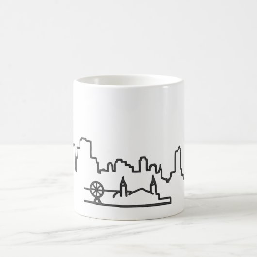 Skyline-Tasse Chicago Kaffeetasse (Mittel)