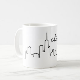 Skyline-Tasse Chicago Kaffeetasse