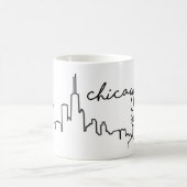 Skyline-Tasse Chicago Kaffeetasse (Mittel)