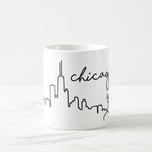 Skyline-Tasse Chicago Kaffeetasse (Mittel)