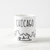 Skyline-Tasse Chicago Kaffeetasse (Mittel)