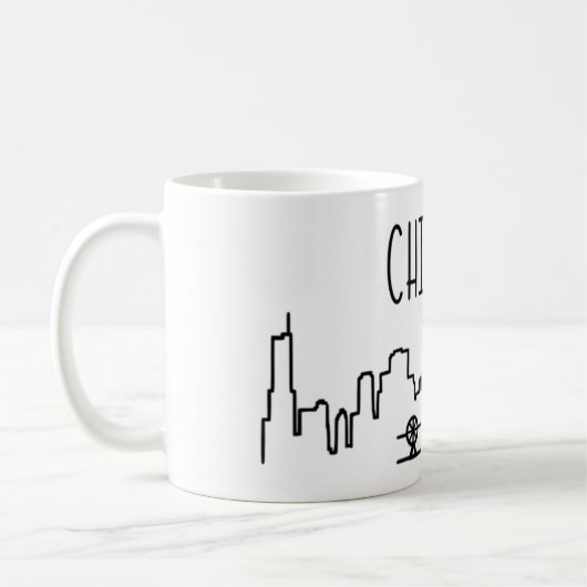 Skyline-Tasse Chicago Kaffeetasse (Links)
