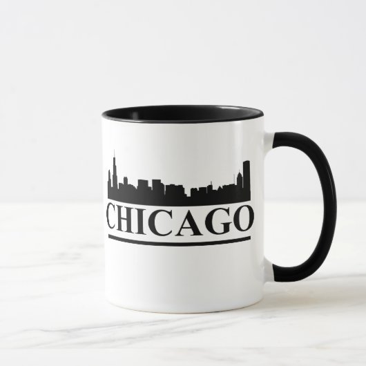 Skyline-Tasse von Chicago Tasse (Rechts)