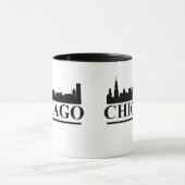 Skyline-Tasse von Chicago Tasse (Zentrum)
