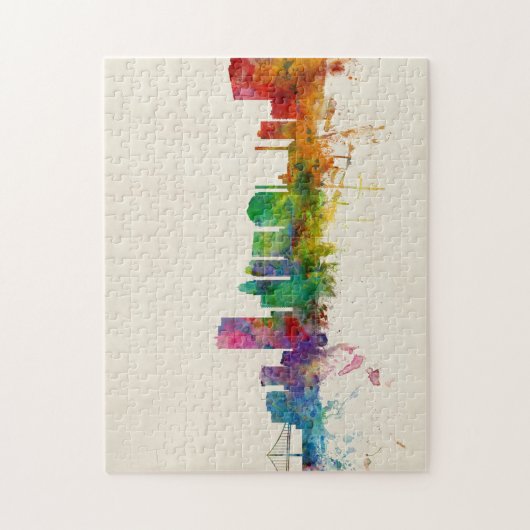 Skyline Toledos Ohio Puzzle (Vertikal)