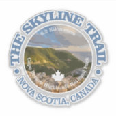 Skyline Trail (Nova Scotia) Aufkleber (Vorderseite)