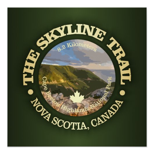 Skyline Trail (Nova Scotia) Poster (Vorderseite)