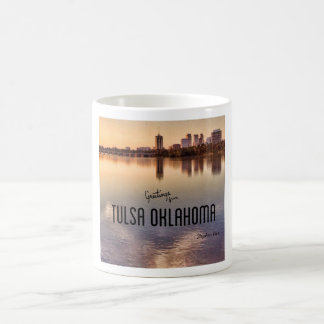 Skyline Tulsas Oklahoma Kaffeetasse