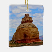 Skyline und Stein Keramikornament (Rechts)