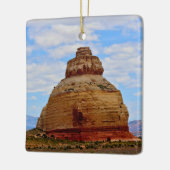 Skyline und Stein Keramikornament (Links)