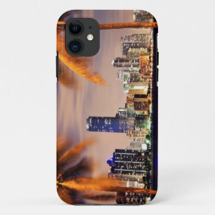 Skyline USA, Florida, Miami an der Dämmerung Case-Mate iPhone Hülle