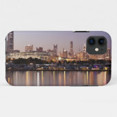 Skyline USA, Illinois, Chicago an der Dämmerung Case-Mate iPhone Hülle (Rückseite (Horizontal))