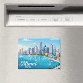 Skyline USA Magnet (In Situ (Geschirrspüler))