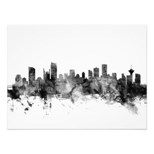 Skyline Vancouvers Kanada Fotodruck