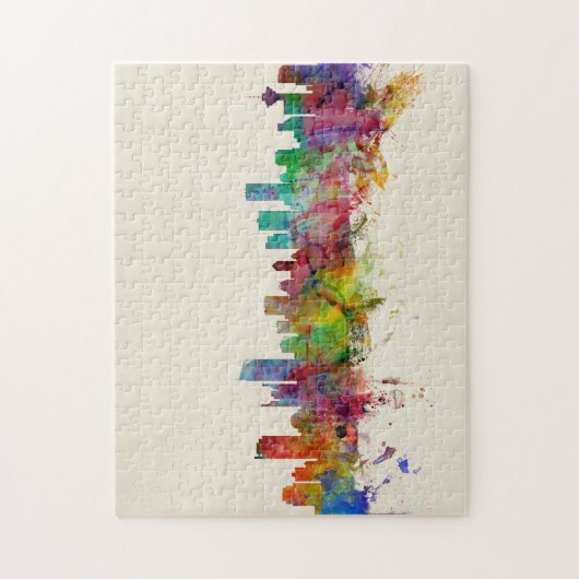 Skyline Vancouvers Kanada Puzzle (Vertikal)