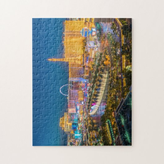 Skyline Vegas Vac Best View Las Vegas Skyline C Puzzle (Vertikal)