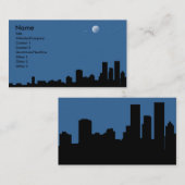 Skyline Visitenkarte (Vorne/Hinten)