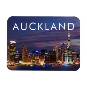 Skyline von Auckland City Magnet