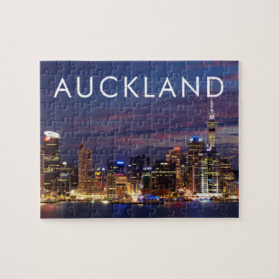 Skyline von Auckland City Puzzle