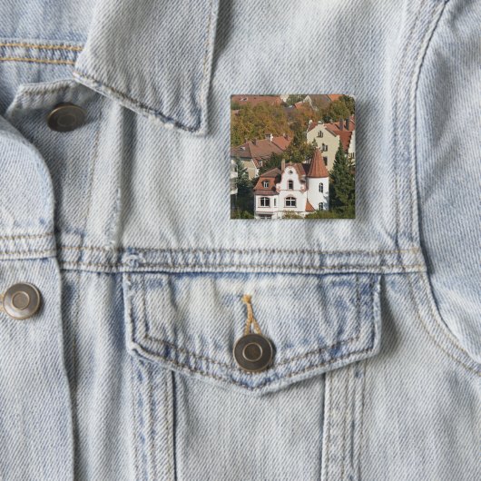 Skyline von Bamberg, Deutschland Button (Beispiel)