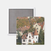 Skyline von Bamberg, Deutschland Magnet (Vorderseite/Rückseite)