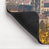 Skyline von Bamberg, Deutschland Mousepad (Ecke)