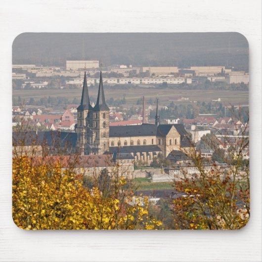 Skyline von Bamberg, Deutschland Mousepad (Vorne)