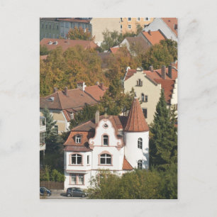 Skyline von Bamberg, Deutschland Postkarte