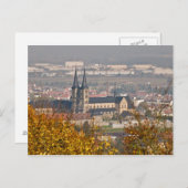 Skyline von Bamberg, Deutschland Postkarte (Vorne/Hinten)