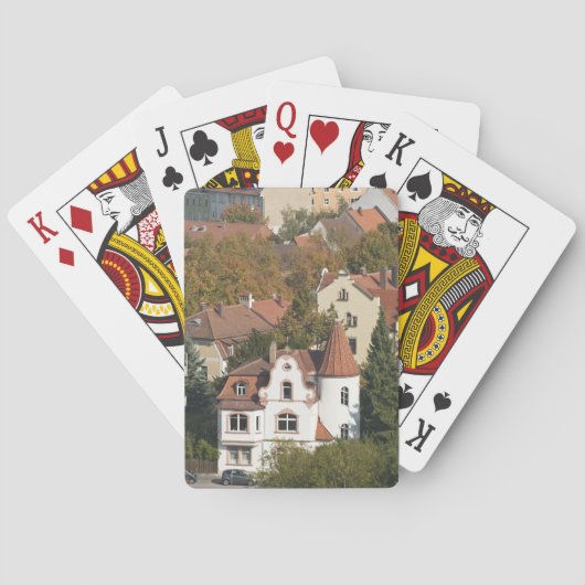 Skyline von Bamberg, Deutschland Spielkarten (Rückseite)