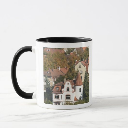 Skyline von Bamberg, Deutschland Tasse (Links)