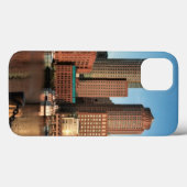 Skyline von Boston Case-Mate iPhone Hülle (Rückseite (Horizontal))