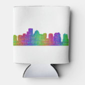 Skyline von Boston Dosenkühler (Vorderseite)